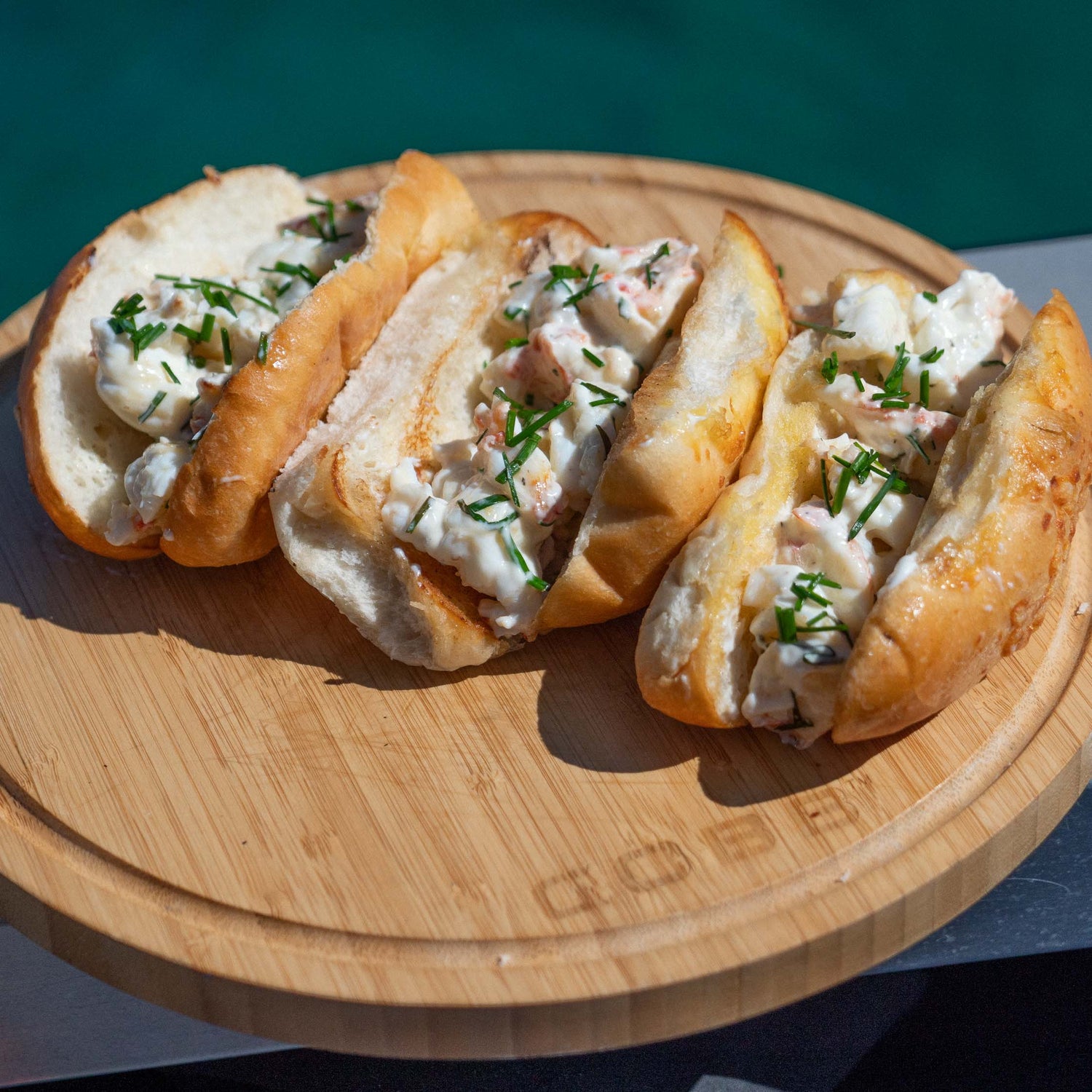 Crayfish lobster rolls COBB Grill Aus portable bbq