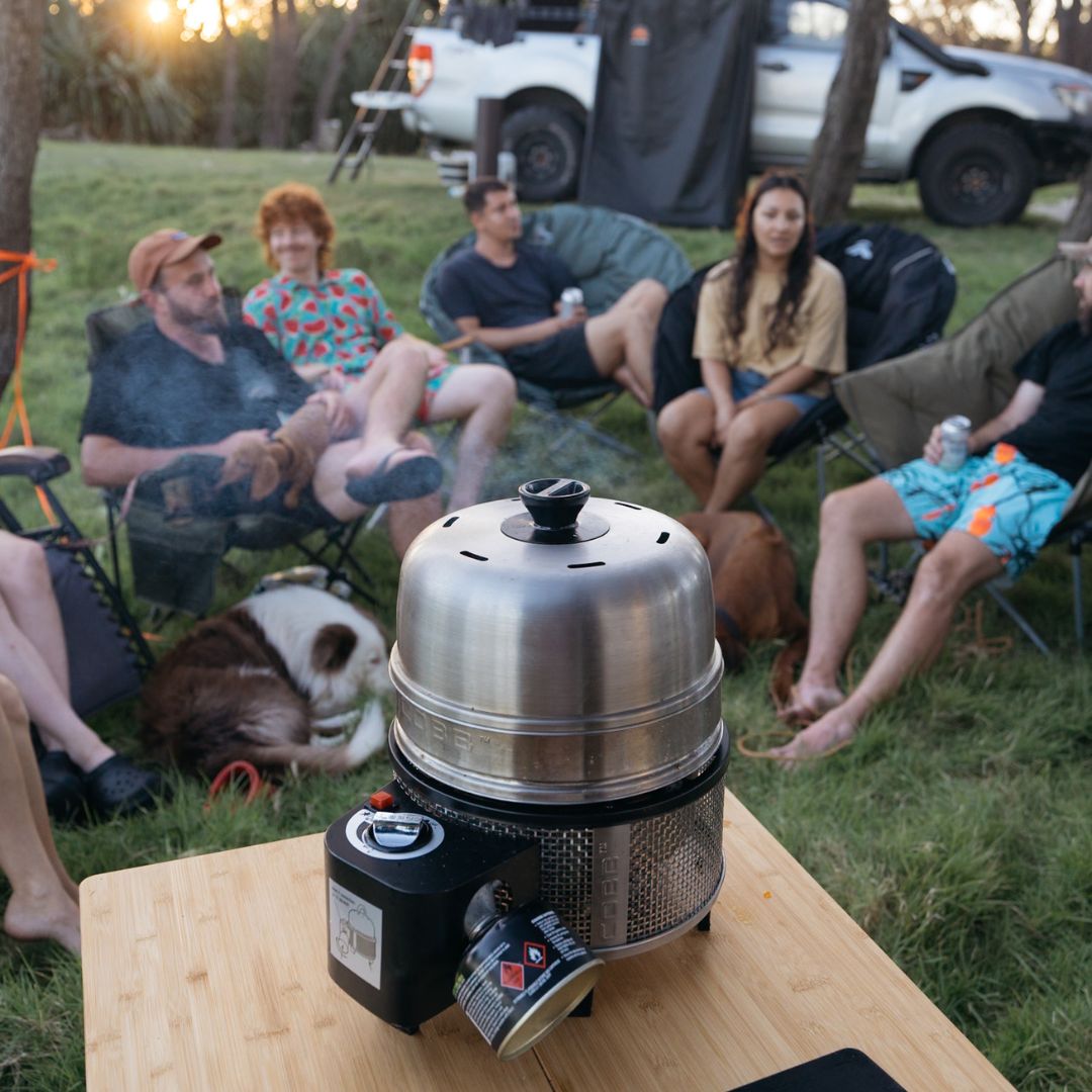 Dome Extension & Chicken Roasting Stand