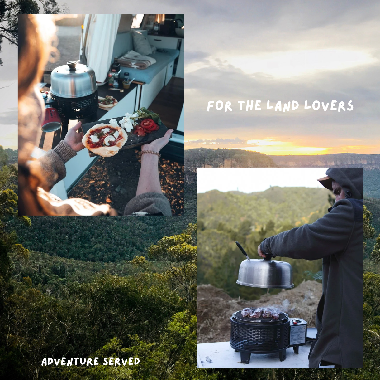 COBB Grill Black Gas Bundle with Pizza Stone