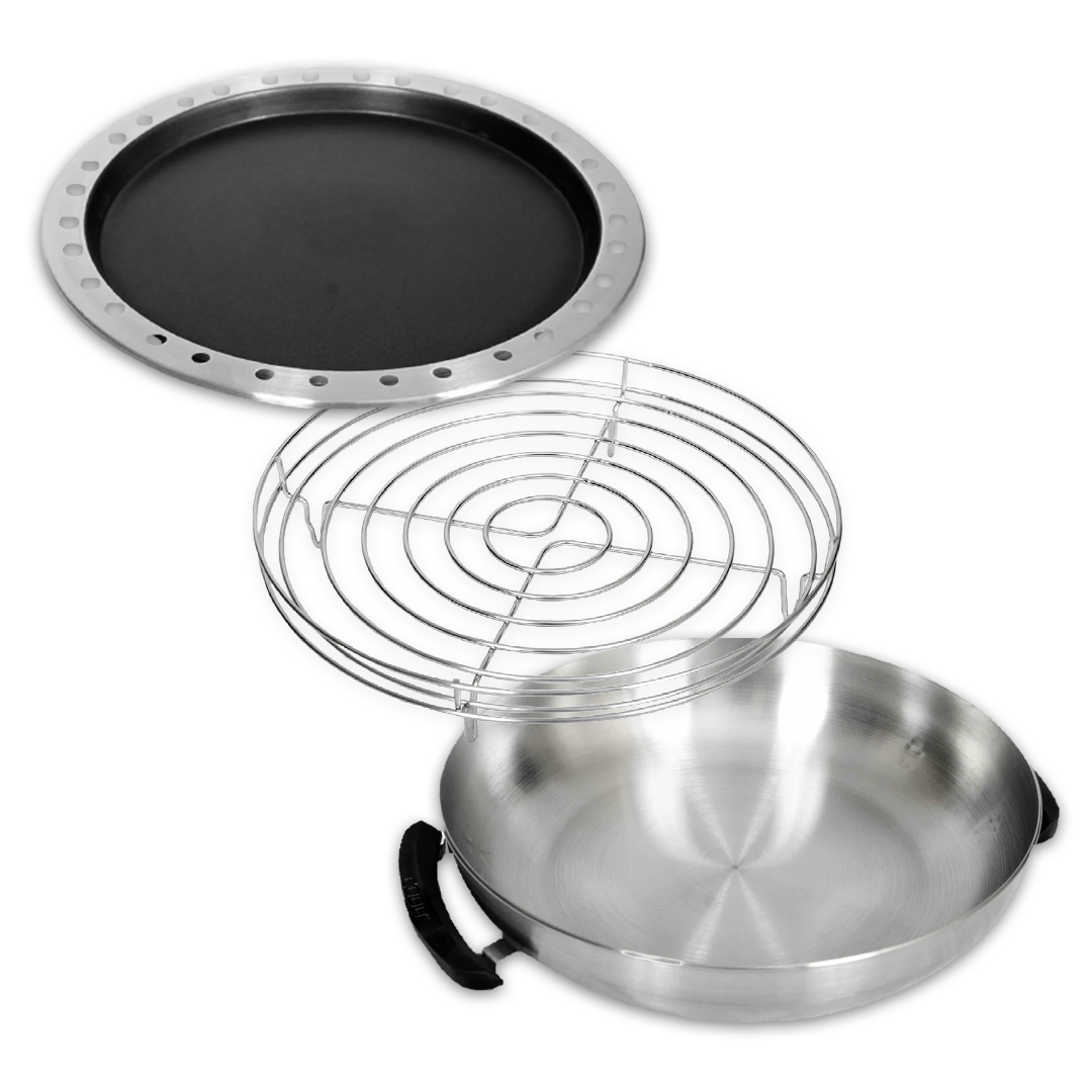 Accessory Bundle (Wok, Frying Pan, Roast Rack)