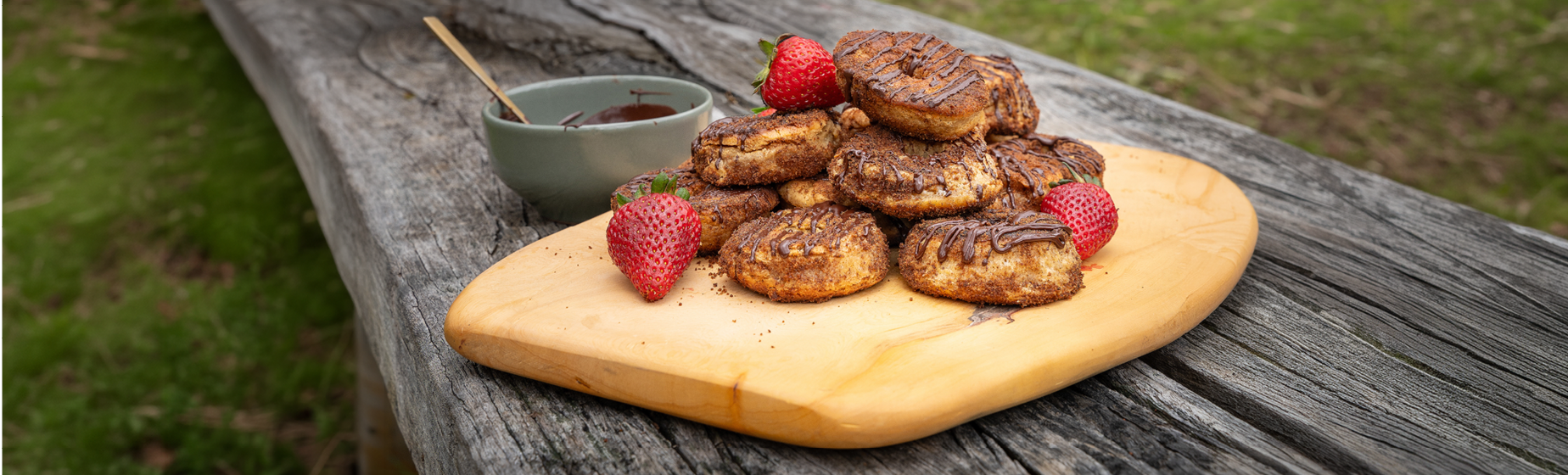 <br>Cinnamon Doughnuts